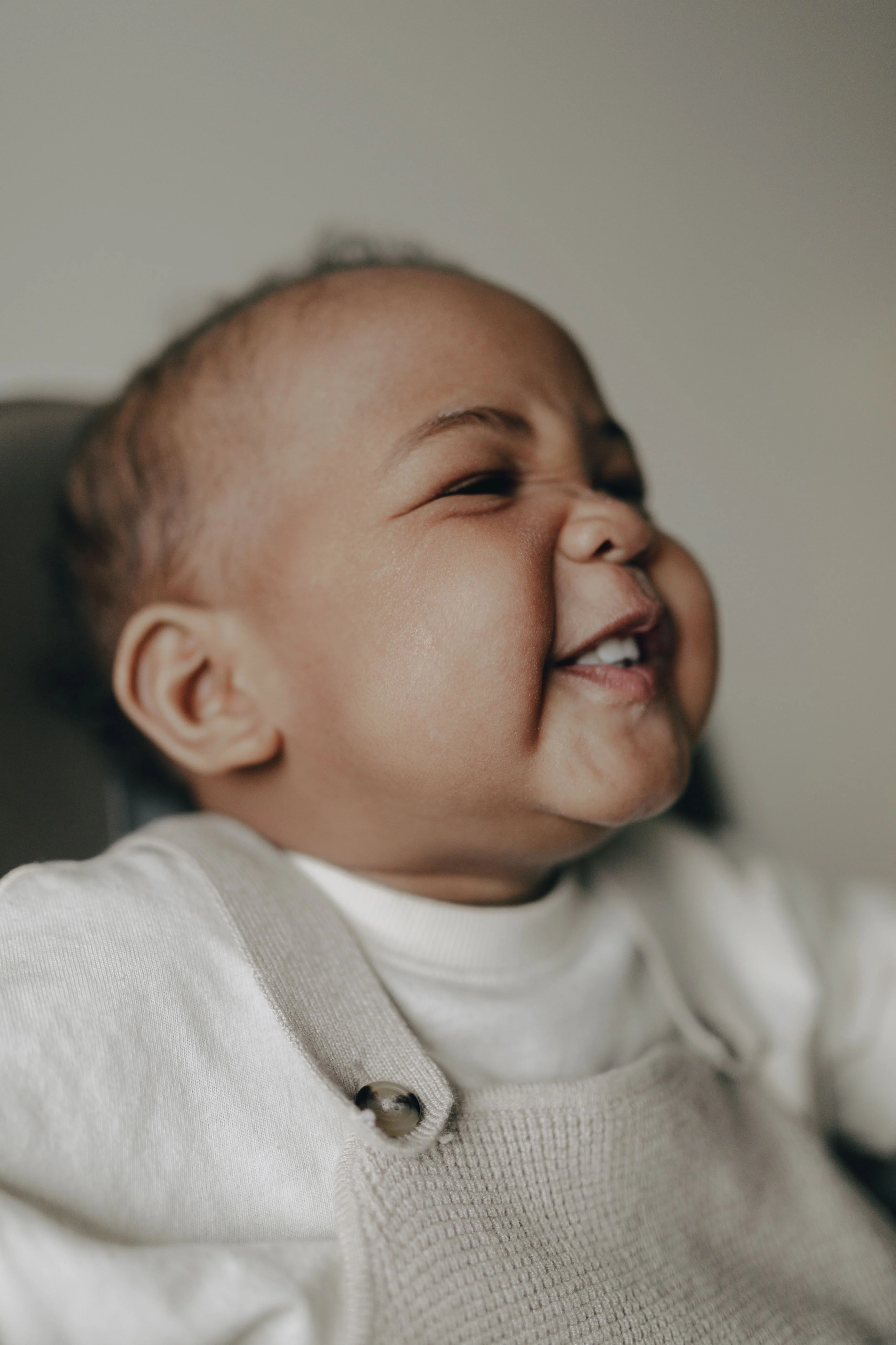 bebê sorrindo