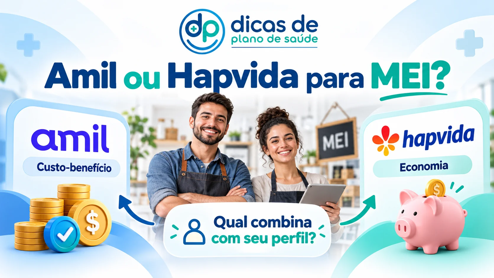 Comparação entre Amil e Hapvida para MEI