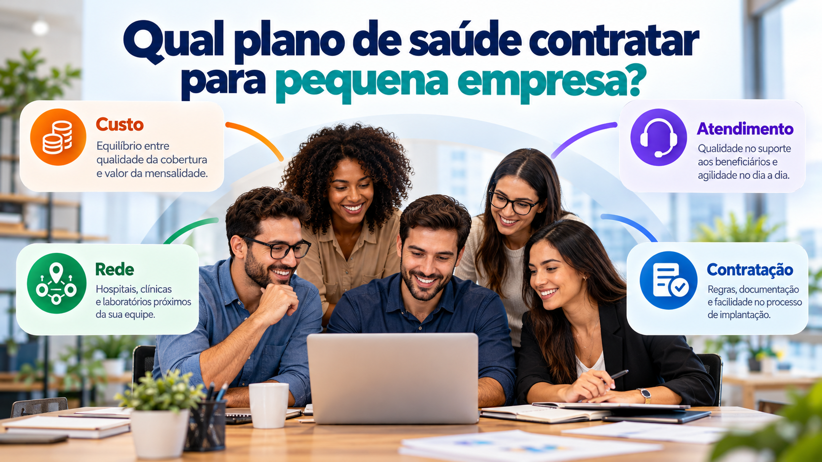 Como escolher plano de saúde para pequena empresa