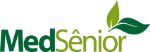logo da medsênior verde claro