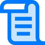 ícone de Declaração de Permanência