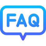 ícone de faq
