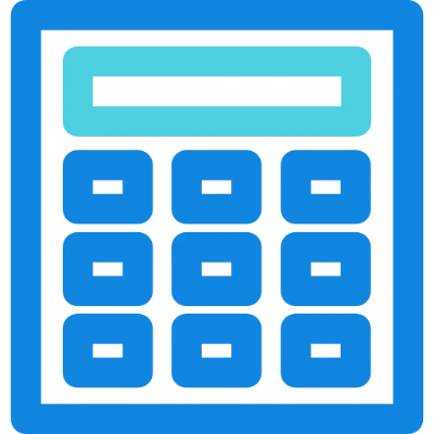 ícone de calculadora