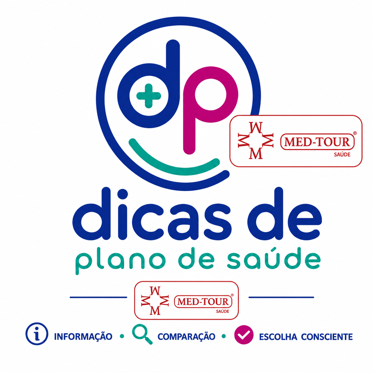 logo de Med Tour e dicas de planos de saúde