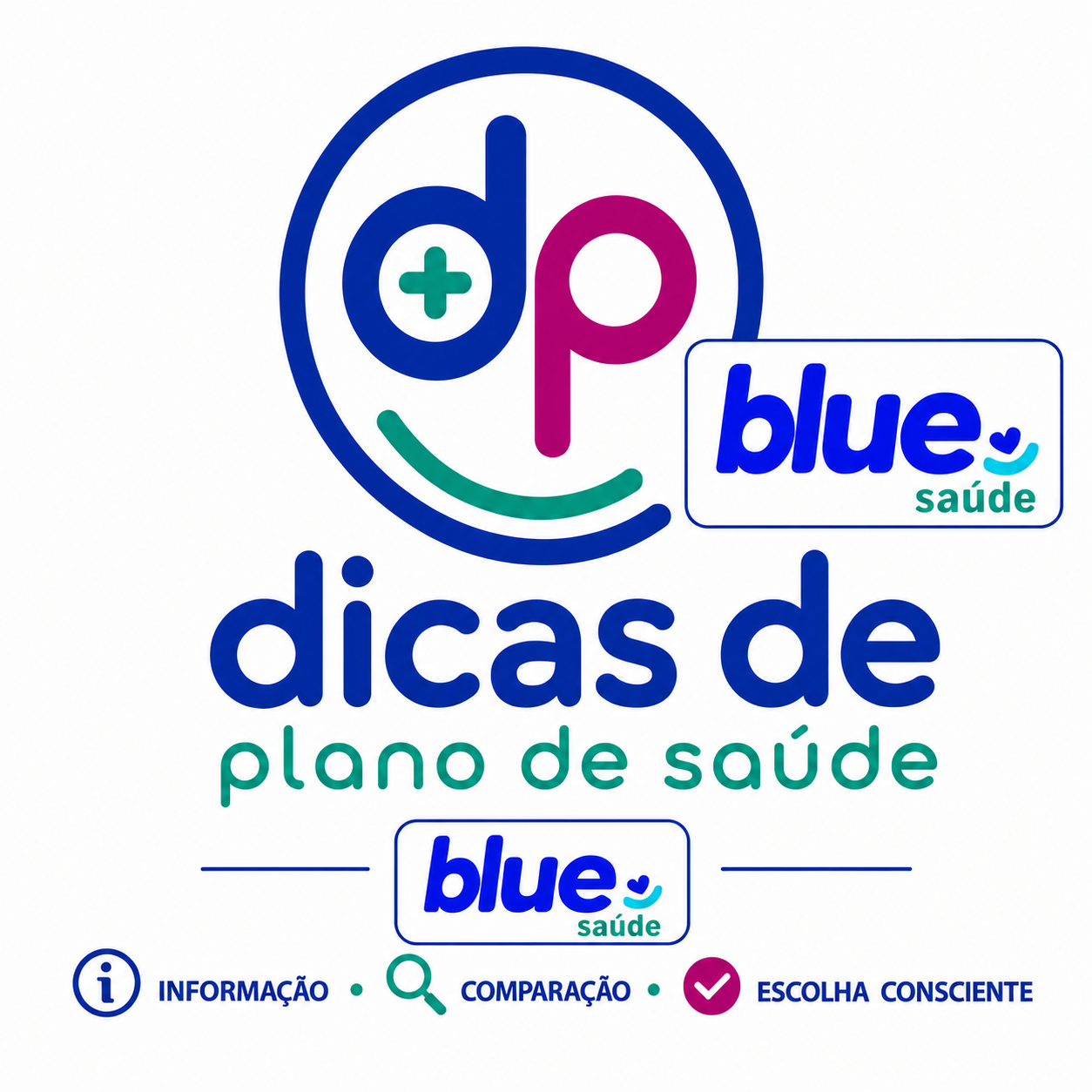 logo de Blue Saúde e dicas de planos de saúde