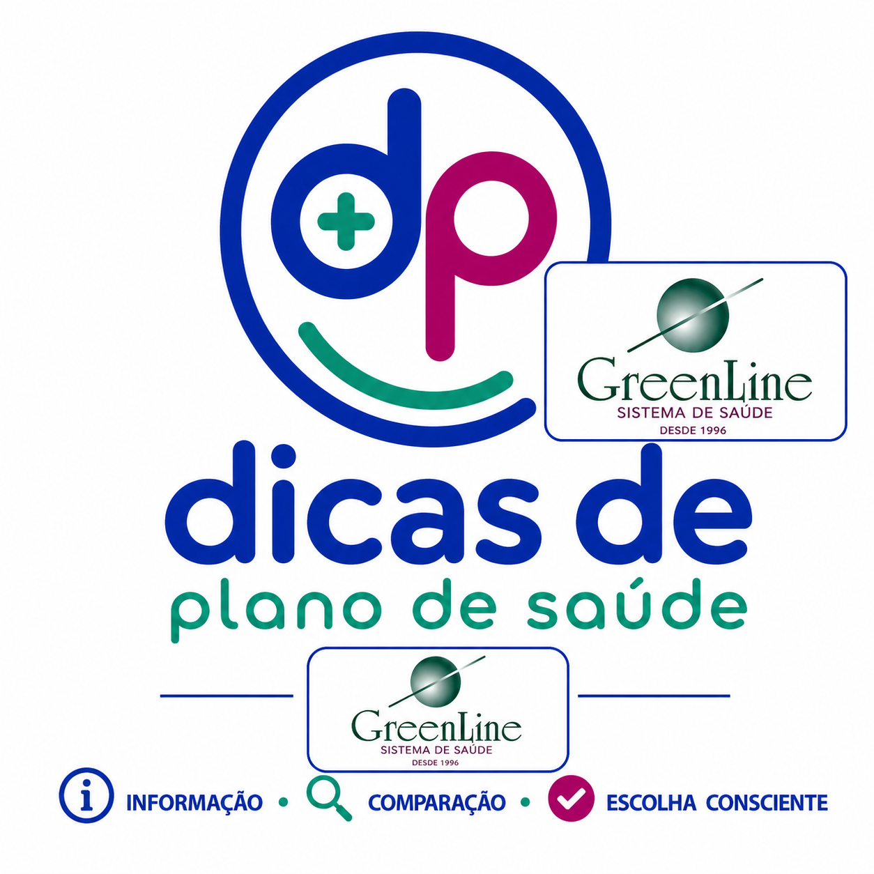 logo de GreenLine Saúde e dicas de planos de saúde