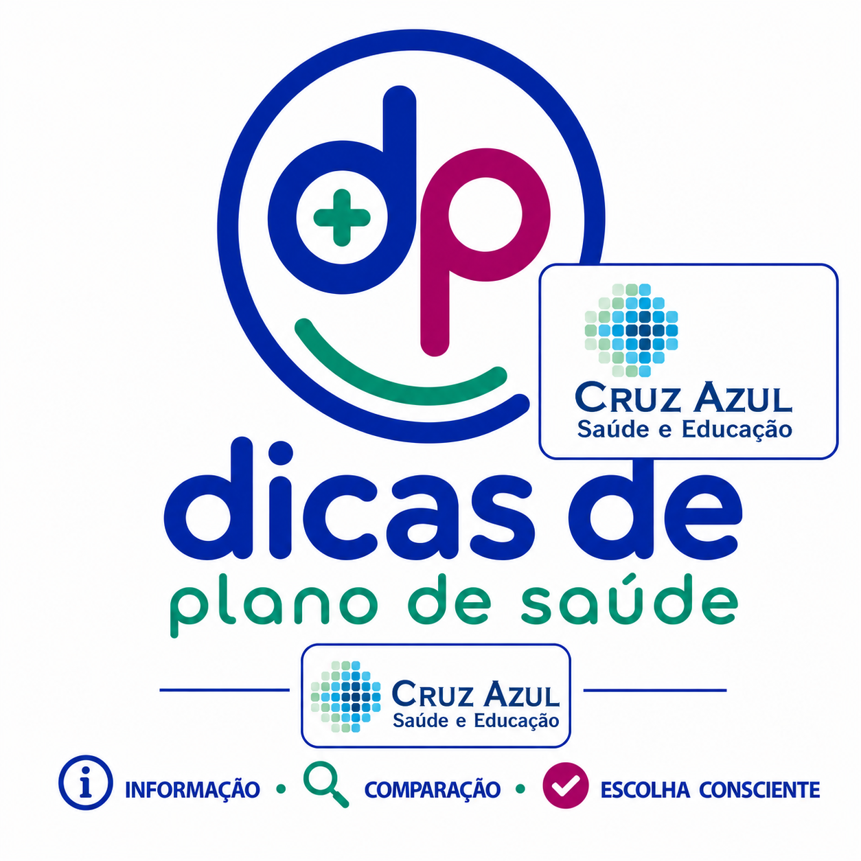 logo de Cruz Azul Saúde e dicas de planos de saúde
