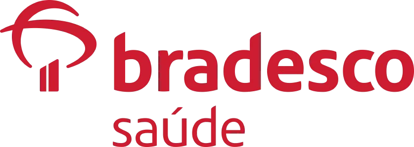 logo da bradesco saúde vermelho