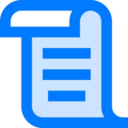 ícone de Declaração de Permanência