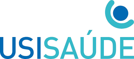logo da usisaúde azul